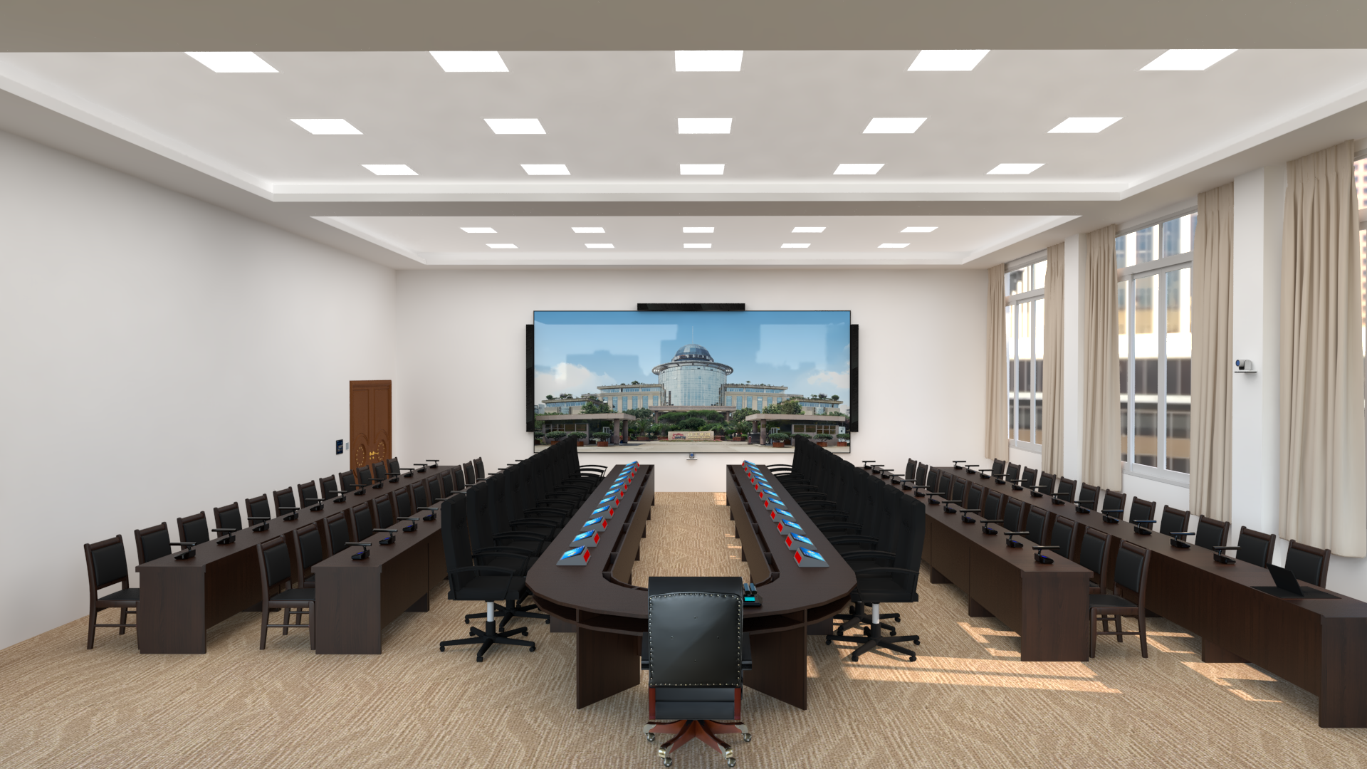 視頻會議室（80-110m2）