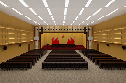 人大、政協表決會議室報告廳（550-750m2）
